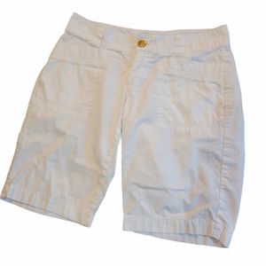 Old Navy White Cotton Shorts sz 0